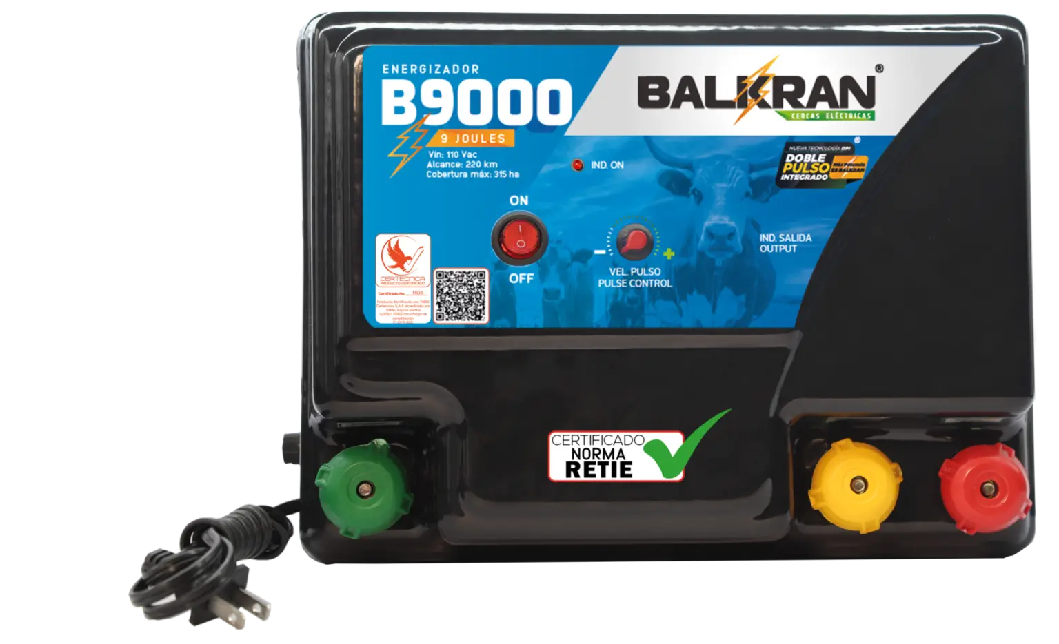 IMPULSOR ELECTRICO BALKRAN B9000 (220KM)