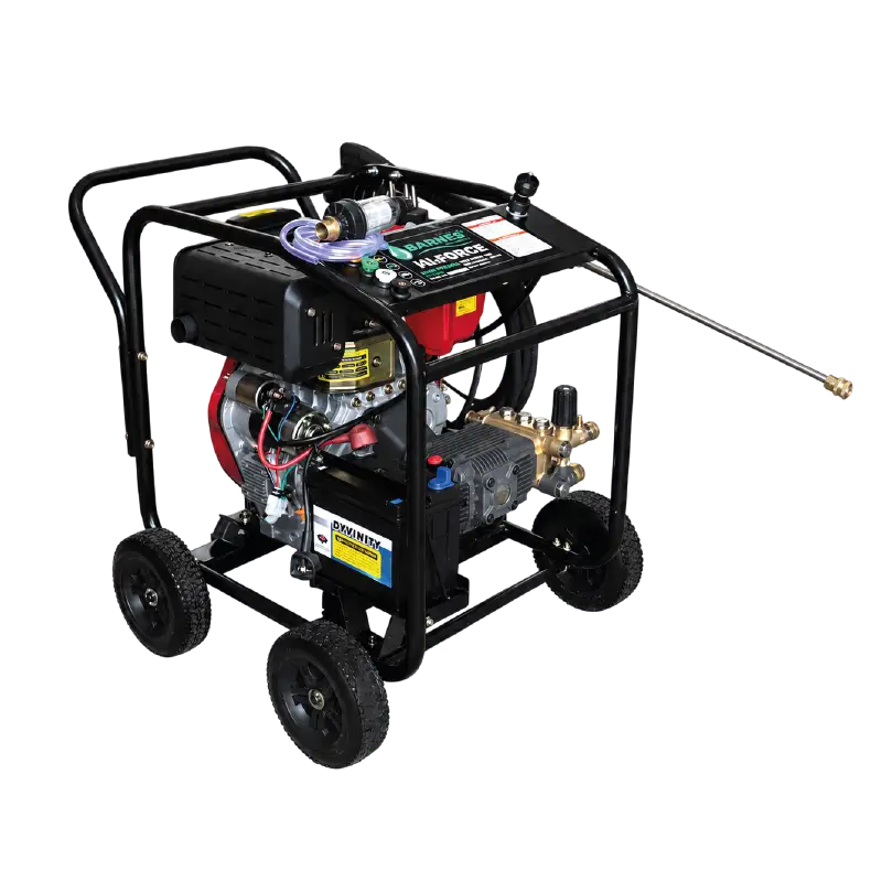 HIDROLAVADORA DIESEL DE 10HP 2500 PSI BARNES