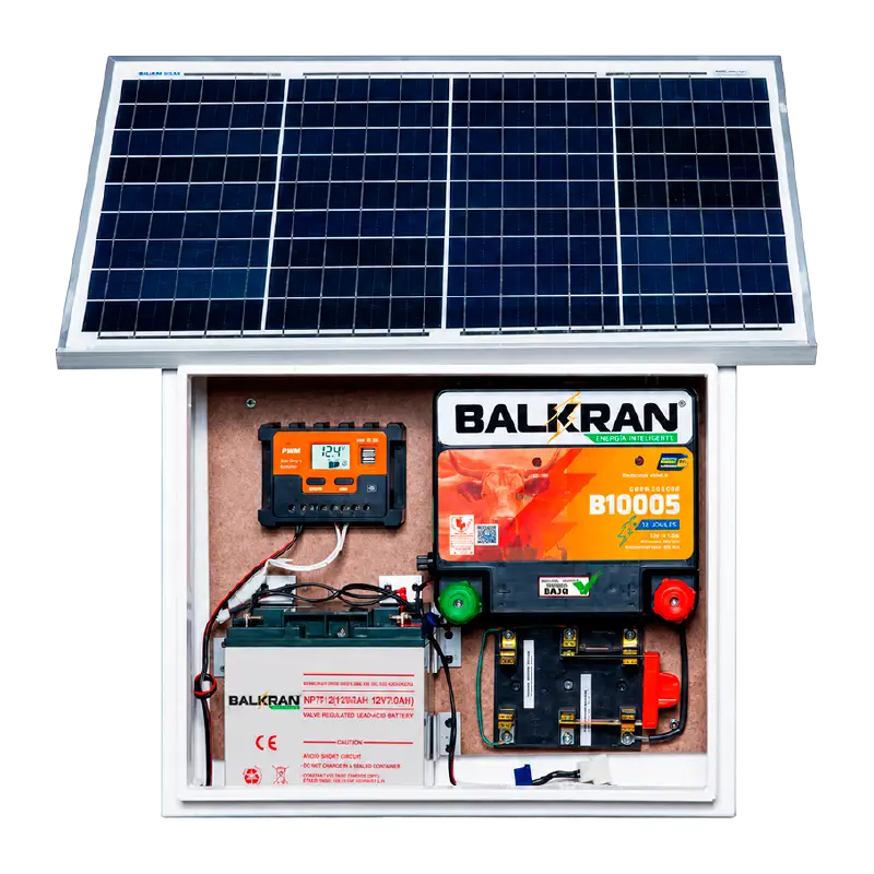 KIT DE CERCA ELECTRICA SOLAR (30KM)