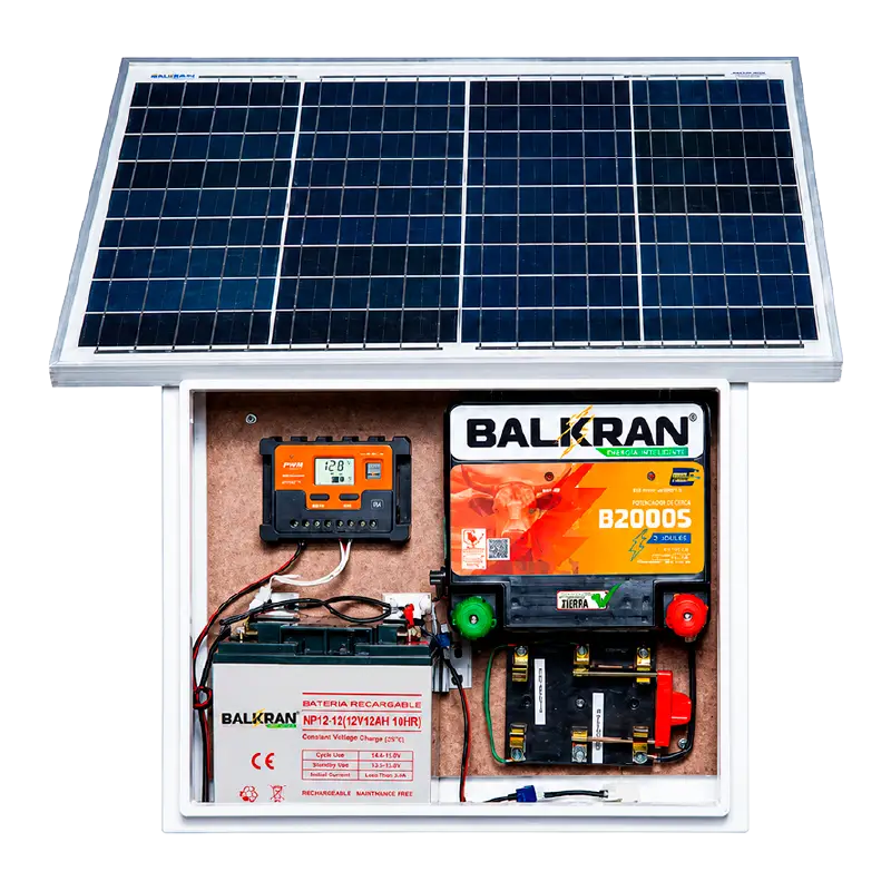 KIT DE CERCA ELECTRICA SOLAR (50KM)