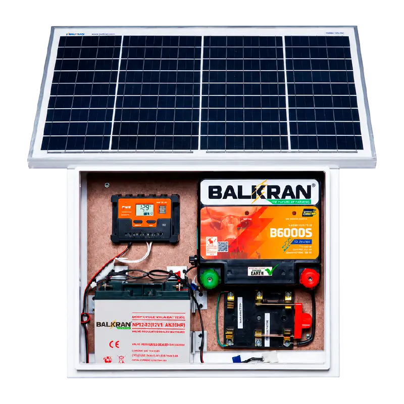 KIT DE CERCA ELECTRICA SOLAR (150KM)