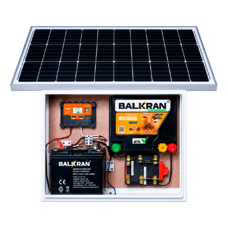 KIT DE CERCA ELECTRICA SOLAR (220KM)