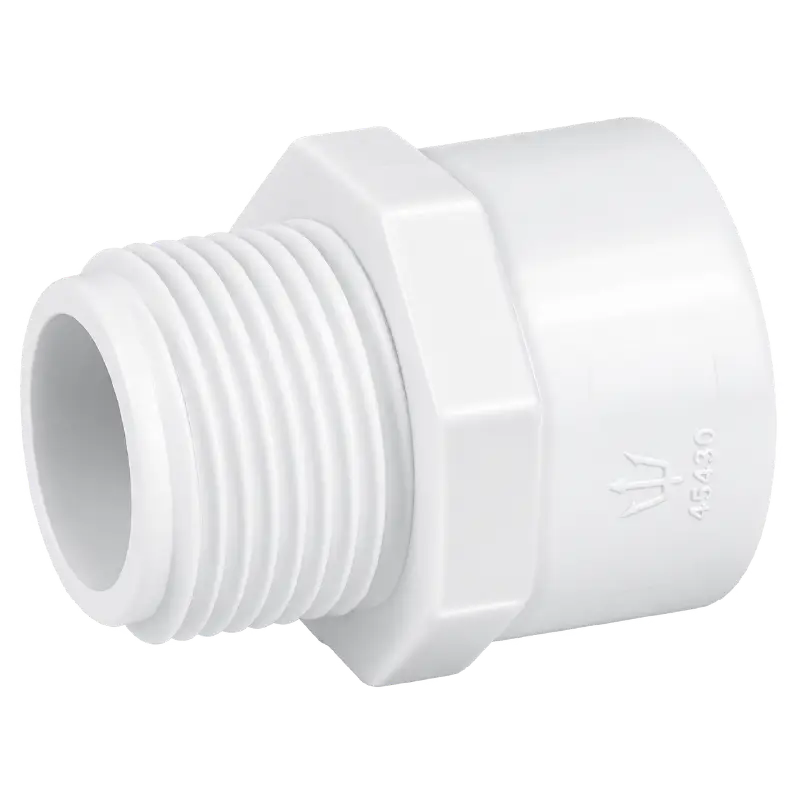 Adaptadores macho PVC