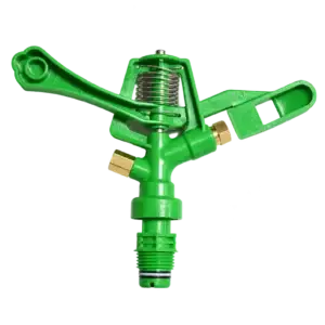 Aspersor plástico verde 1/2"